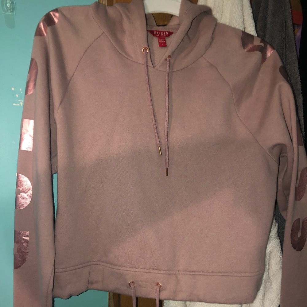 cropped hoodie